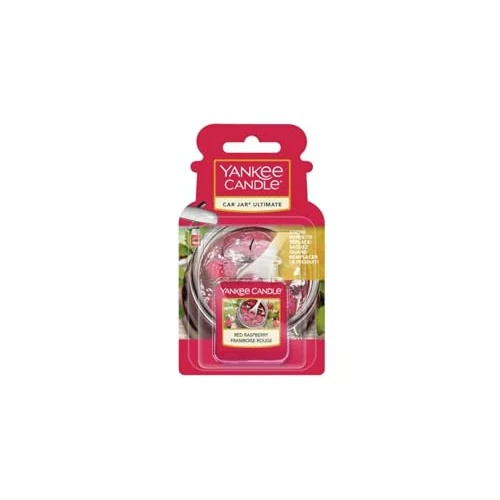 Limited-time offer: Yankee Candle Car Jar Ultimate Air Freshener | Red Raspberry | Lasts up to 4 Weeks from 4.99 £ to 4.99 £ (save 0.00%)