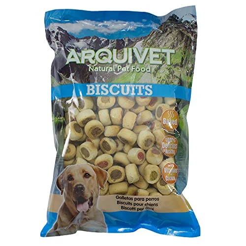 Offre limitée : ARQUIVET Biscuits pour Chiens - Mix de Médules 1 kg - Collations et Récompenses - Accessoires de Nourriture de 14.28 EUR à 9.86 EUR (remise 30%)