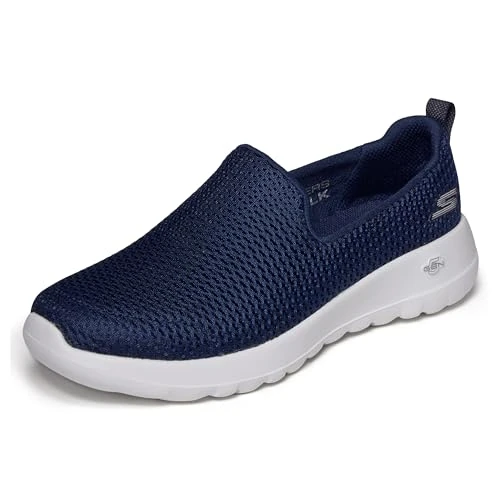 Limited-time offer: Skechers Women's Go Walk Joy-Evaluate Trainers, Navy Textile /White Trim, 7 UK from 59.00 GBP to 33.99 GBP (save 42%)
