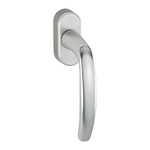 Offerta a tempo: Maniglia per finestra Hoppe 10760880hoppe Atlanta – SECUSTIK 90 °, VK 7 X 32 – 42 mm, argento - 37% da 11.94 € a 7.55 €