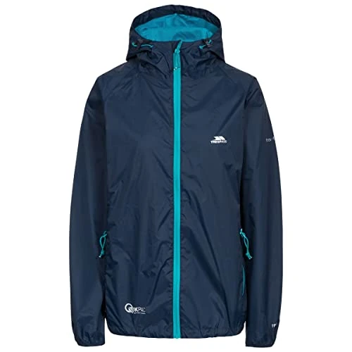 Offerta a tempo: Trespass Qikpac - Giacca Impermeabile da Donna - 18% da 21.63 € a 17.63 €