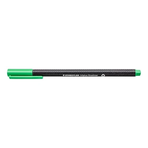 Limited-time offer: Staedtler 334-550 Fineliner Triangular Shaft in Cardboard Case Cover Metal Tip, 0.3 mm, Pack of 10, Black. from 222.39 £ to 3.99 £ (save 98.21%)