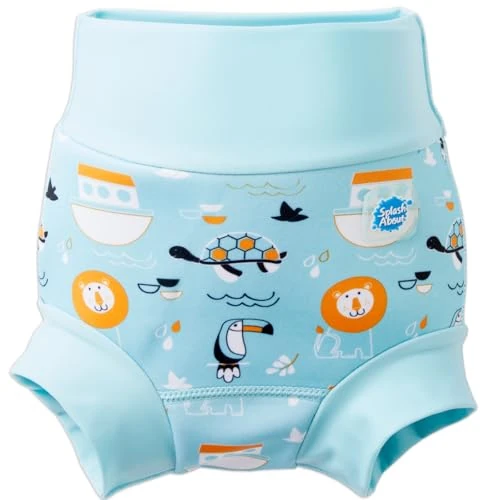 Offerta a tempo: Splash About Happy Nappy Pannolino da Nuoto Riutilizzabile, Noah's Ark — 11% da 19,00 € a 16,87 €