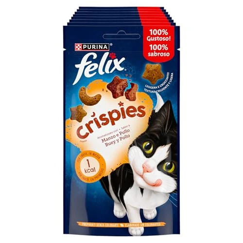 Limited-time offer: Purina Felix Crispies 8 x 45 g from 21.99 GBP to 21.99 GBP (save 0%)