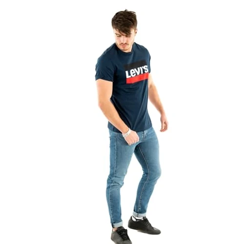 Offerta a tempo: Levi's Sportswear Logo Graphic 84 Sportswear L, Maglietta Uomo, 84 Sportswear Logo Blue Dress Blues, M - 47% da 30.00 € a 15.90 €