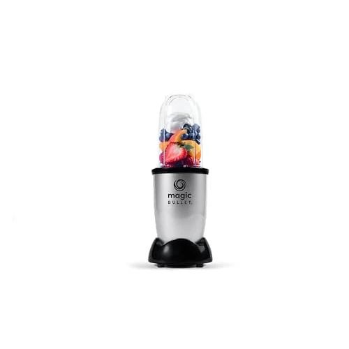 Offerta a tempo: Magic Bullet Mini di nutribullet, Frullatore Elettrico, Frullatore Piccolo, Confezione Base da 3 Pezzi, Potenza 200 Watt, Grigio, MBR03 - 12% da 33.93 € a 29.90 €