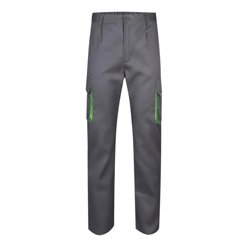 Offre limitée : Velilla 103004 Pantalon multi-poches, Gris et vert citron, 34 de 24.61 € à 24.61 € (0.00% de remise)
