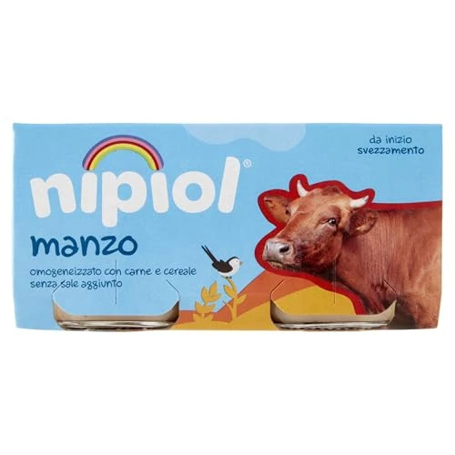 Offerta a tempo: Nipiol Omogeneizzato Manzo 2x80g (12 Confezioni) - 0.00% da 20.16 € a 20.16 €