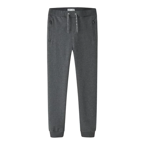 Oferta limitada: NAME IT Nkmhonk Bru Swe Pant Noos Pantalones Niños, Dark Grey Melange, 128 de 17.28 € a 17.28 € (ahorro 0.00%)