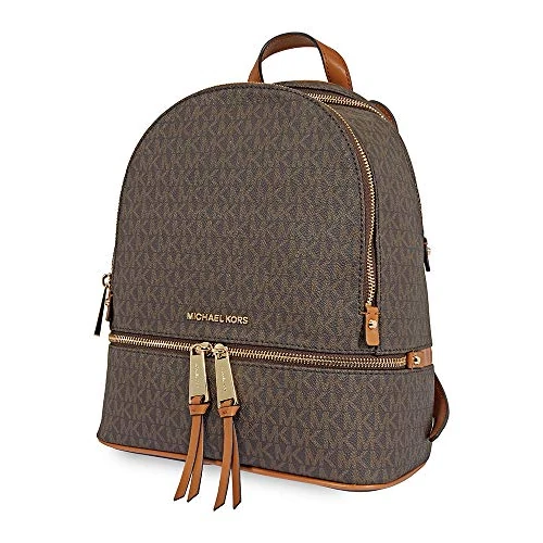Michael Kors Rhea mochila para mujer, Brown