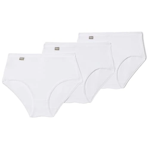 Oferta limitada: Playtex Pack Of 3 Cotton Stretch Briefs, Brief, Mujer, Blanco (White), M de 21.06 € a 21.06 € (ahorro 0.00%)