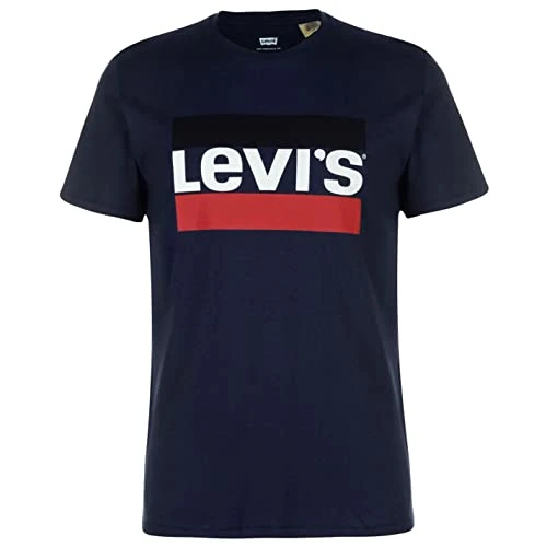 Offre limitee: Levi's Sportswear Logo Graphic T-Shirt Homme, Dress Blues, L de 30.00 EUR a 20.30 EUR (economie 32%)