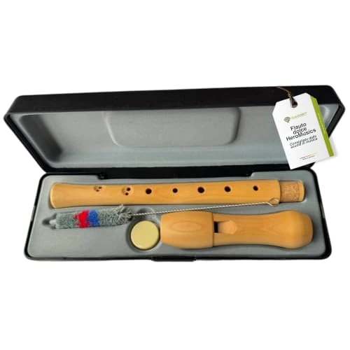 Offerta a tempo: Flauto dolce legno acero soprano barocco suono caldo flauto dolce barocco. - 0.00% da 34.89 € a 34.89 €