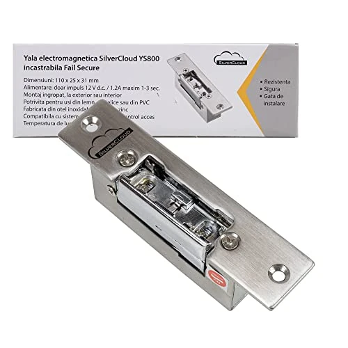 Serratura elettromagnetica da incasso SilverCloud YS800, Fail Secure NO