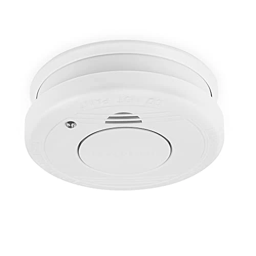 Offerta a tempo: Smartwares Rivelatore di fumo - Sensore ottico - Durata: 10 anni - Batteria sostituibile per 1 anno - Pulsante di test - 85 dB - 10.044.62 - 10% da 15.49 € a 13.92 €
