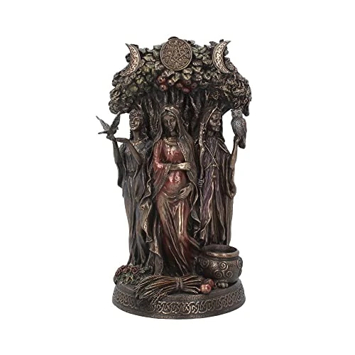 Oferta limitada: Nemesis Now Figura Decorativa de Doncella, Madre, crone, 32 cm, Bronce de 63.45 € a 18.73 € (ahorro 70%)