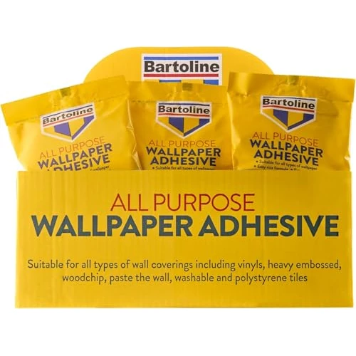 Offerta a tempo: Bartoline Adesivo universale per carta da parati 5 rotoli – facile da miscelare, per tutti i tipi di carta da parati, risultati duraturi - 19% da 5.80 € a 4.70 €