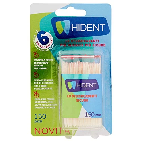 Offerta a tempo: Fria HIDENT Stuzzicadenti, Confezione da 150 Pezzi - 0.00% da 2.19 € a 2.19 €