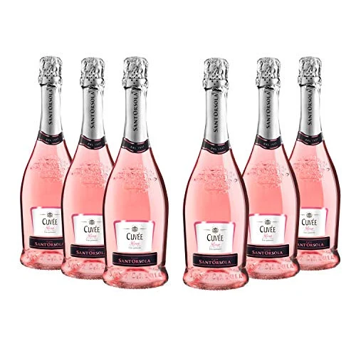 Begrenztes Angebot: Sant'Orsola - Cuvée Rosa Wein, aus edlen italienischen Trauben, weicher Geschmack mit aromatischen und frischen Noten, 6x750 ml von 42.15 EUR auf 33.30 EUR (Rabatt 21%)