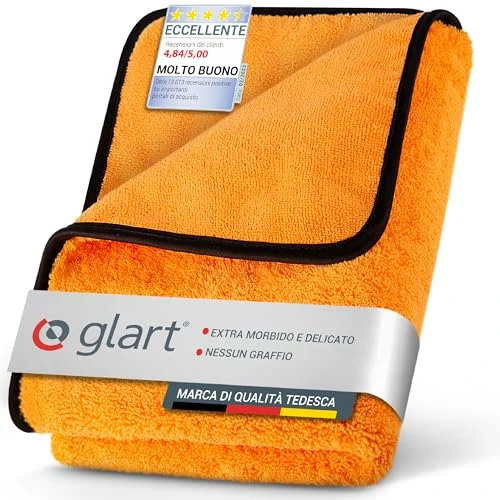 Oferta limitada: Glart 44WG, paño de microfibra súper absorbente, 60x90 cm, color naranja. Ideal para el cuidado de tu coche, para secar antes de pulir y después del uso de la escobilla para las llantas. de 19.99 € a 19.99 € (ahorro 0.00%)