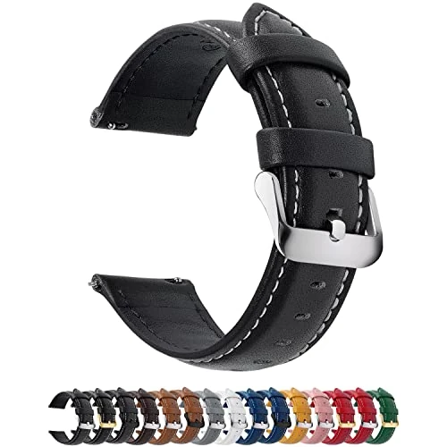 Offerta a tempo: Fullmosa Cinturino per Orologio 24mm 22mm 20mm 18mm Pelle a Sgancio Rapido - 0.00% da 15.58 € a 15.58 €