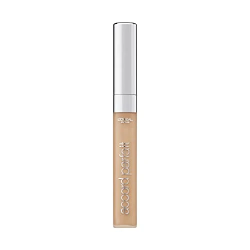 Offerta a tempo: L'Oréal Paris MakeUp Correttore Liquido Accord Parfait, Correttore Viso, Occhi e Imperfezioni Liquido, 4N Beige, Confezione da 1 - 5% da 5.09 € a 4.84 €