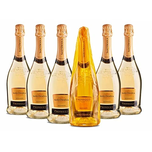 Offerta a tempo: Casa SantOrsola - Prosecco D.O.C. Millesimato Extra Dry - 6 Bottiglie — 44% da 41,50 € a 23,29 €