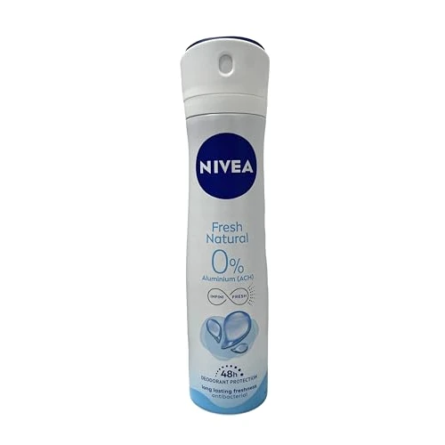Offre limitee: Nivea Spray Fresh Natural Déodorant 0% Aluminium – 6 Boîtes x 150 ml – Total : 900 ml de 29.89 EUR a 29.89 EUR (economie 0%)