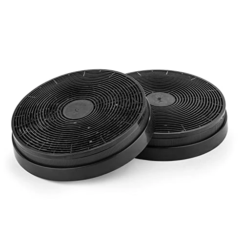 Offerta a tempo: KLARSTEIN Filtri ai Carboni Attivi di Ricambio per Cappe Aspiranti 2 Filtri Ø17,5 cm - 66% da 30.99 € a 10.46 €