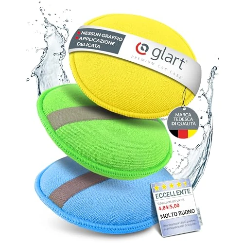 Limited-time offer: Glart 43PP Microfiber Polishing Pad Set, 3 pcs round 130x25 mm, Car Polish from 11.82 £ to 11.82 £ (save 0.00%)