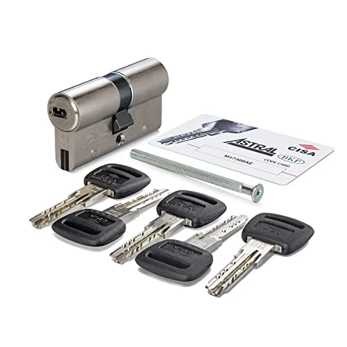 Limited-time offer: Cisa 0A3S1.39.0.12Clc5 Astral Cylinder Sicur 45 x 50 Nickel-Plated from 30.11 £ to 30.11 £ (save 0.00%)