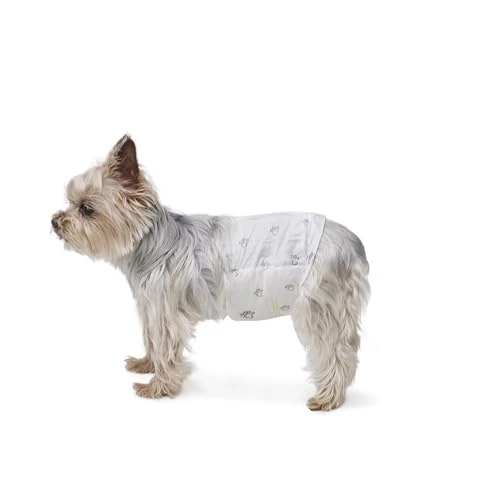 Limited-time offer: Amazon Basics Male Dog Wrap, Disposable Diapers, X-Small, Pack of 30, White from 15.73 GBP to 10.83 GBP (save 31%)