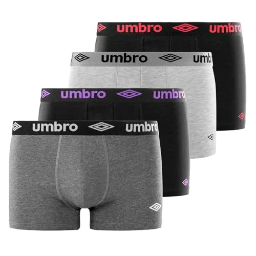 Umbro Men's Boxer Shorts (Pack of 4)