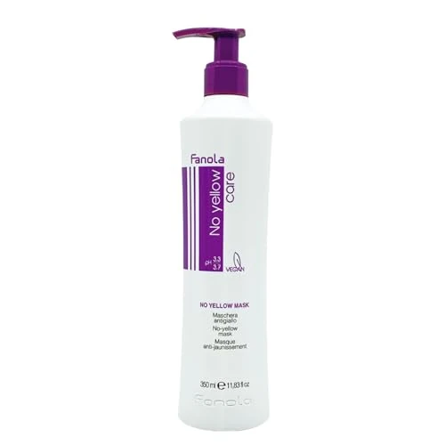 Offerta a tempo: FANOLA No yellow Mask-Extra Violet Pigment/Maschera Antigiallo 350 ml - 39% da 15.37 € a 9.30 €