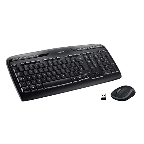 Logitech MK330 Kit Tastiera e Mouse, Layout Tedesco ‎Qwertz