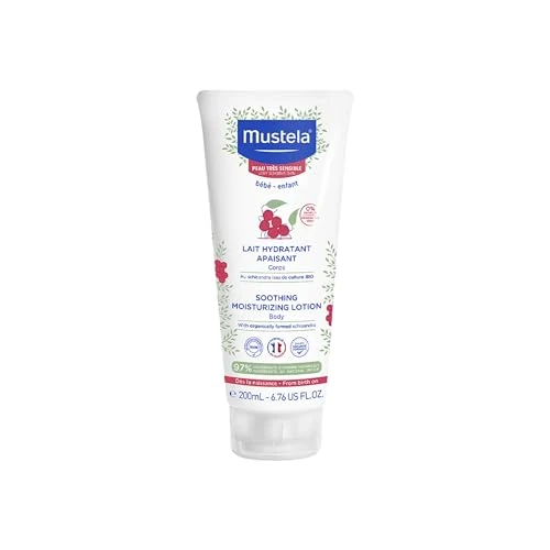Oferta limitada: Mustela Perseosa de Aguacate Leche Corporal Calmante BIO, Cuerpo, Bebés y Toda la Familia - Hidratación Diaria, Específica para Pieles Hipersensibles, 97% Ingredientes de Origen Natural (200ml) de 16.50 € a 15.60 € (ahorro 5%)