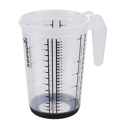 keeeper Boîte de Rangement, Surface Texturée, 6 L, Lotta, Bleu Clair