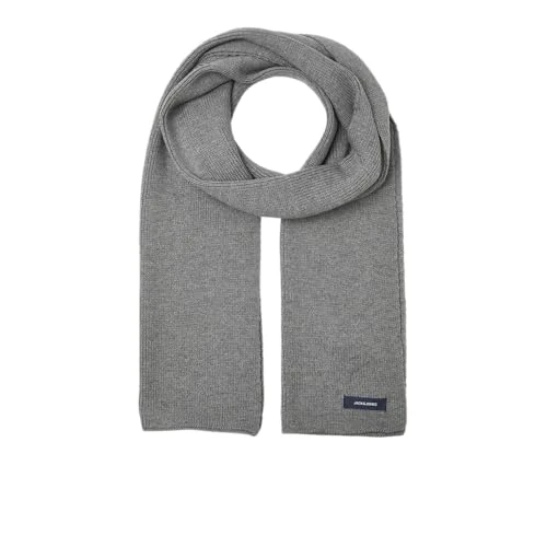 Tijdelijke aanbieding: Jack & Jones Heren Gebreide Sjaal Trendy Halsdoek Warm Zacht Klassiek Winter Sjaal van 20.00 EUR naar 20.00 EUR (korting 0%)