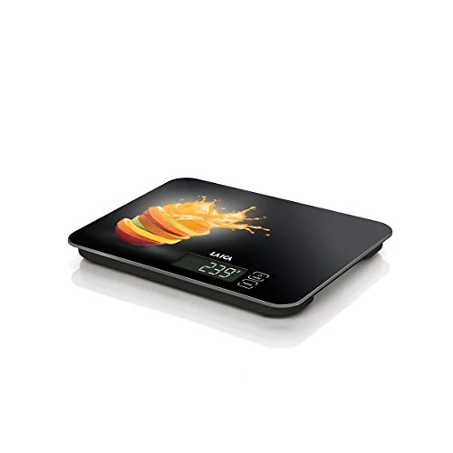 Laica KS5015 Tabletop Rectangle Electronic kitchen scale Yellow - kitchen scales (LCD, 61 x 28 mm, Yellow, 223 mm, 184 mm, 17 mm)