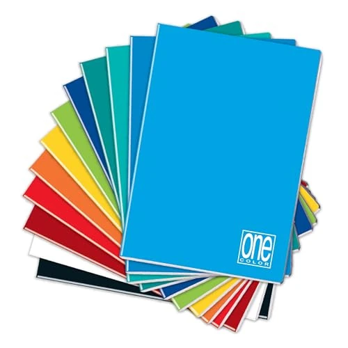 Offerta a tempo: One Color - Maxi Quaderno A4 - Tinta Unita BCO Fogli Bianchi - 10pz - 28% da 15.07 € a 10.90 €