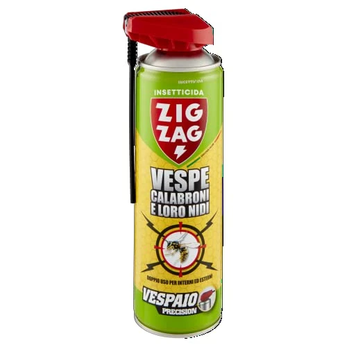 Zig Zag Vespaio Precision Insecticide Wasp Instant Action Spray with Dual Flow Valve 400ml