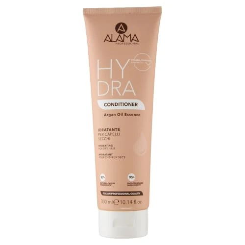 Offerta a tempo: Alama Professional Hydra Conditioner Idratante per Capelli Secchi, Giallo, 300 Millilitri - 36% da 6.40 € a 4.10 €