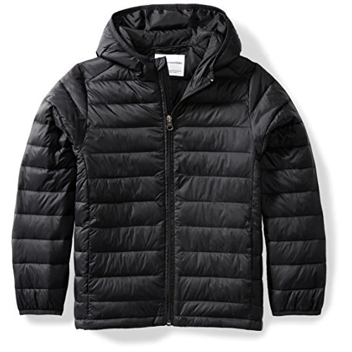 Limited-time offer: Amazon Essentials Boys' Lightweight Water-Resistant Packable Hooded Puffer Coat, Black, XX-Large from 23.30 GBP to 19.81 GBP (save 15%)
