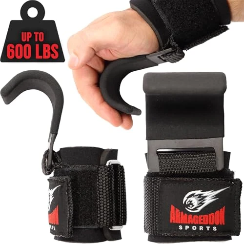 Oferta limitada: Ganchos de Levantamiento de Pesas para Gimnasio – Straps Gym Hombre y Mujer, Muñequeras y Guantes, Accesorios Profesionales de Entrenamiento y Fitness de 29.99 € a 29.99 € (ahorro 0.00%)