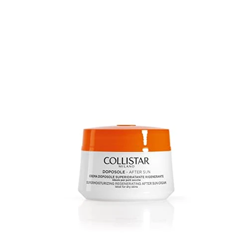 Collistar Crema after sun, hidratante, regeneradora, de alto poder nutriente, estimula los procesos naturales de autoreparación, ideal para pieles secas, 200 ml