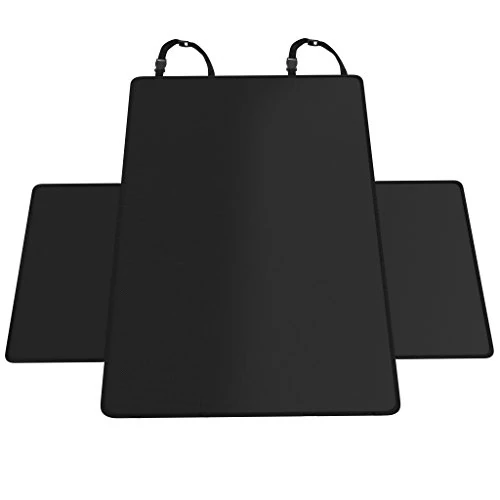 bonVIVO Coprisedile Auto per Cani - Telo Impermeabile Antiscivolo per Sedili Auto e Bagagliaio SUV - Copertura Universale Protezione Interni Macchina - Accessori Viaggio per Animali Domestici