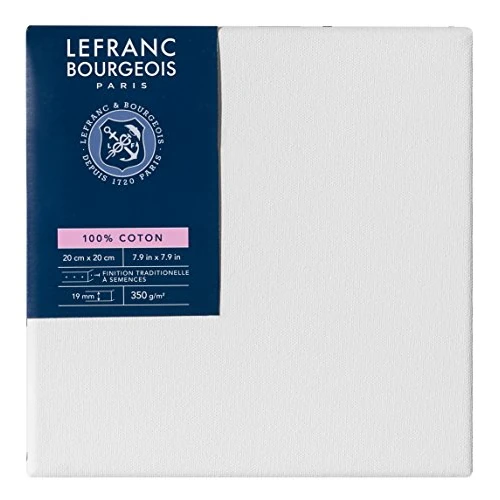 Limited offer: Lefranc Bourgeois Canvas Frame 100% Cotton 20 x 20 cm Thickness 1.9 cm from 10.81 USD to 10.81 USD (save 0%)