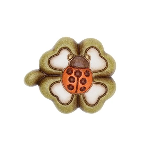 Offerta a tempo: THUN - Magnete con Quadrifoglio Ceramica 5 x 5,2 cm - 7% da 16.90 € a 15.69 €