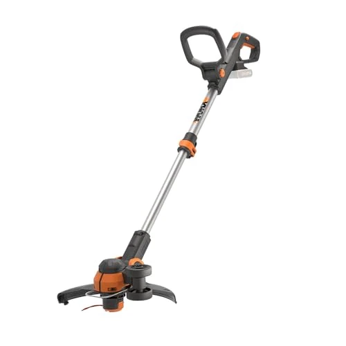 Offerta a tempo: WORX WG163E.9 Decespugliatore Tagliabordi a Batteria, Diametro di Taglio 30 cm, 1 Filo 1,65 mm, 20 V - Solo Corpo Macchina senza batteria e caricabatteria - 27% da 69.99 € a 50.99 €