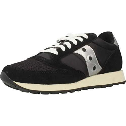 Zeitlich begrenztes Angebot: Saucony Jazz Original Vintage Herren Sportschuhe, Black White, 46.5 EU von 68.95 € auf 51.95 € (25% Rabatt)